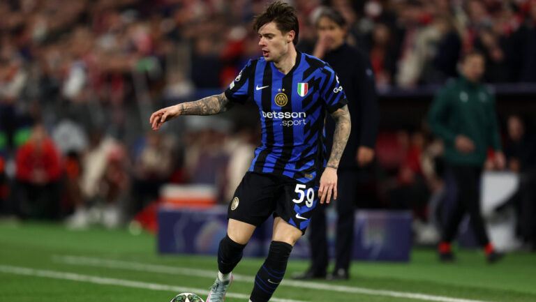 FC Internazionale - Fc Bayern Munchen Nicola Zalewski of Fc Internazionale in action during the UEFA Champions League 2024/25 quarter-final first leg match between FC Internazionale and Fc Bayern Munchen at Allianz Arena on April 8, 2025 in Munchen, Germany . Munchen Allianz Arena Germany Copyright: xMarcoxCanonierox
2025.04.08 Monachium
pilka nozna , liga mistrzow
Bayern Monachium - Inter Mediolan
Foto IMAGO/PressFocus

!!! POLAND ONLY !!!