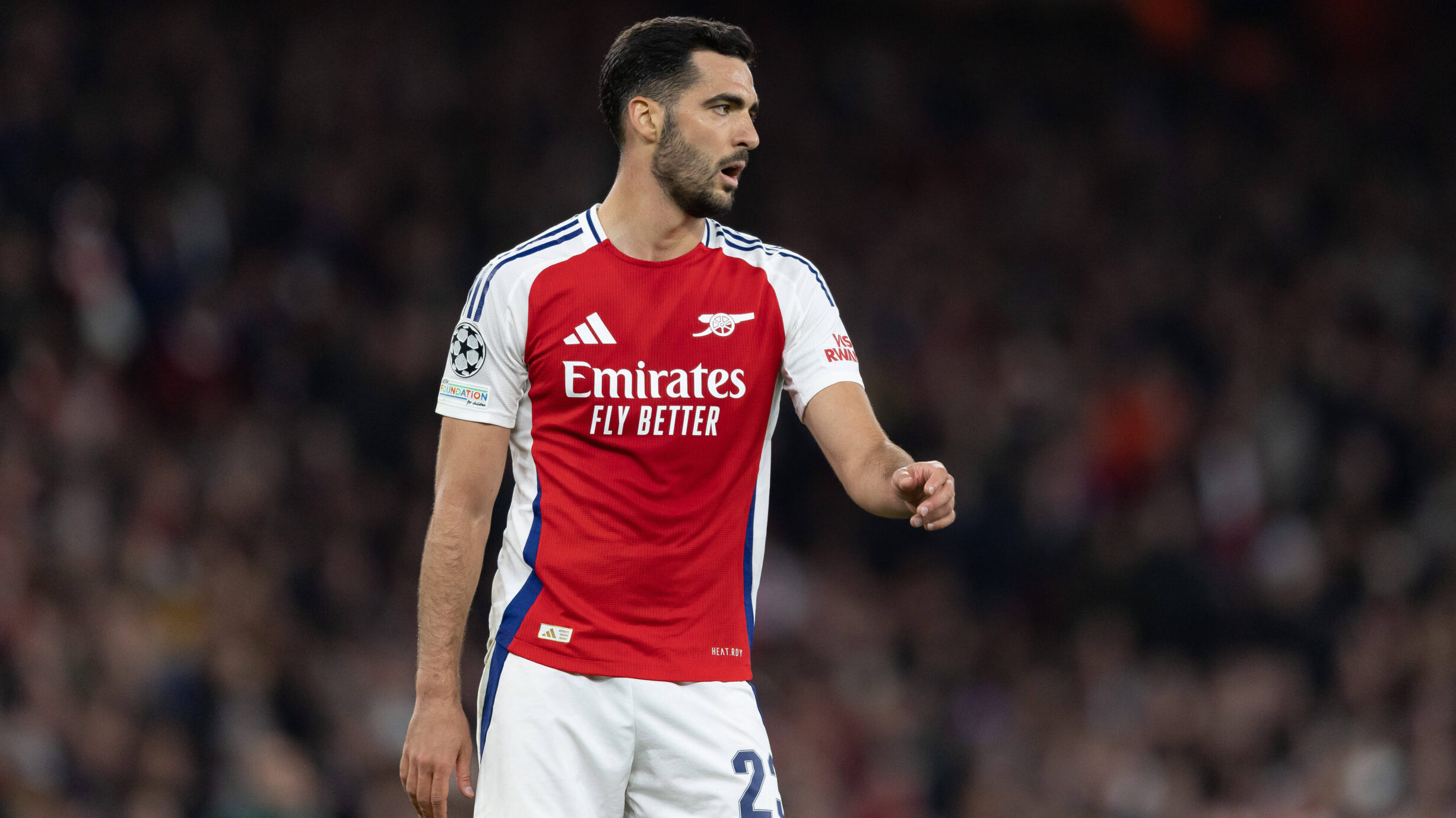 Arsenal v Real Madrid. UEFA Champions League, Quarter-Final, Leg 1 of 2, Football, The Emirates Stadium, London, UK - 08 Apr 2025 Mikel Merino of Arsenal FC London Emirates Stadium London GBR, UK NEWSPAPERS OUT Copyright: xEllixBirchx
2025.04.08 Londyn
pilka nozna , Liga Mistrzow
Arsenal Londyn - Real Madryt
Foto IMAGO/PressFocus

!!! POLAND ONLY !!!