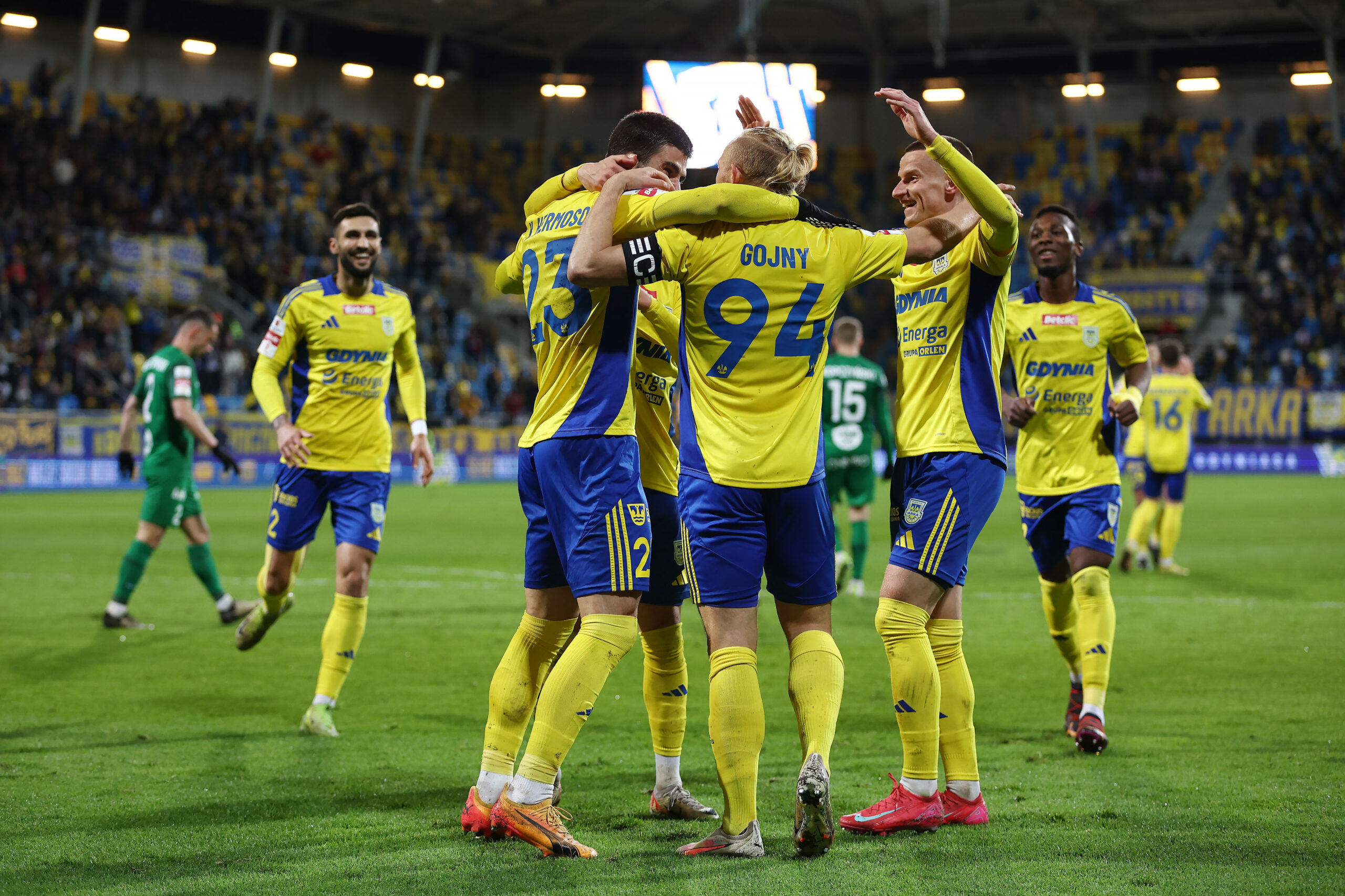 2025.04.08 Gdynia Pilka Nozna Betclic 1 liga sezon 2024/2025 Mecz Arka Gdynia - Warta Poznan N/z Kike Hermoso gol bramka radosc Foto Piotr Matusewicz / PressFocus

2025.04.08 Gdynia
Football Polish first division season 2024/2025
Arka Gdynia - Warta Poznan
Kike Hermoso gol bramka radosc
Credit: Piotr Matusewicz / PressFocus