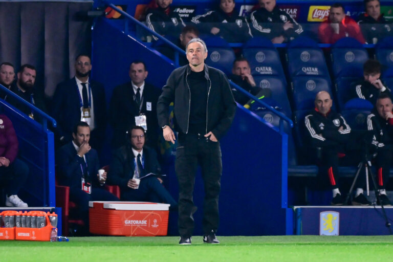 Luis Enrique Martinez ( coach PSG ) during the UEFA Champions League match between Paris Saint Germain and Aston Villa FC at Parc Des Princes on April 09 , 2025 in Paris, France. ( Photo by Dante Badano / PsnewZ ) - - Photo : Dante Badano / Dante Badano / PsnewZ / SIPA /00307287_0102//Credit:PSNEWZ/SIPA/2504092328
2025.04.09 Paryz
pilka nozna liga mistrzow
PSG - Aston Villa
Foto PSNEWZ/SIPA/PressFocus
!!! POLAND ONLY !!!