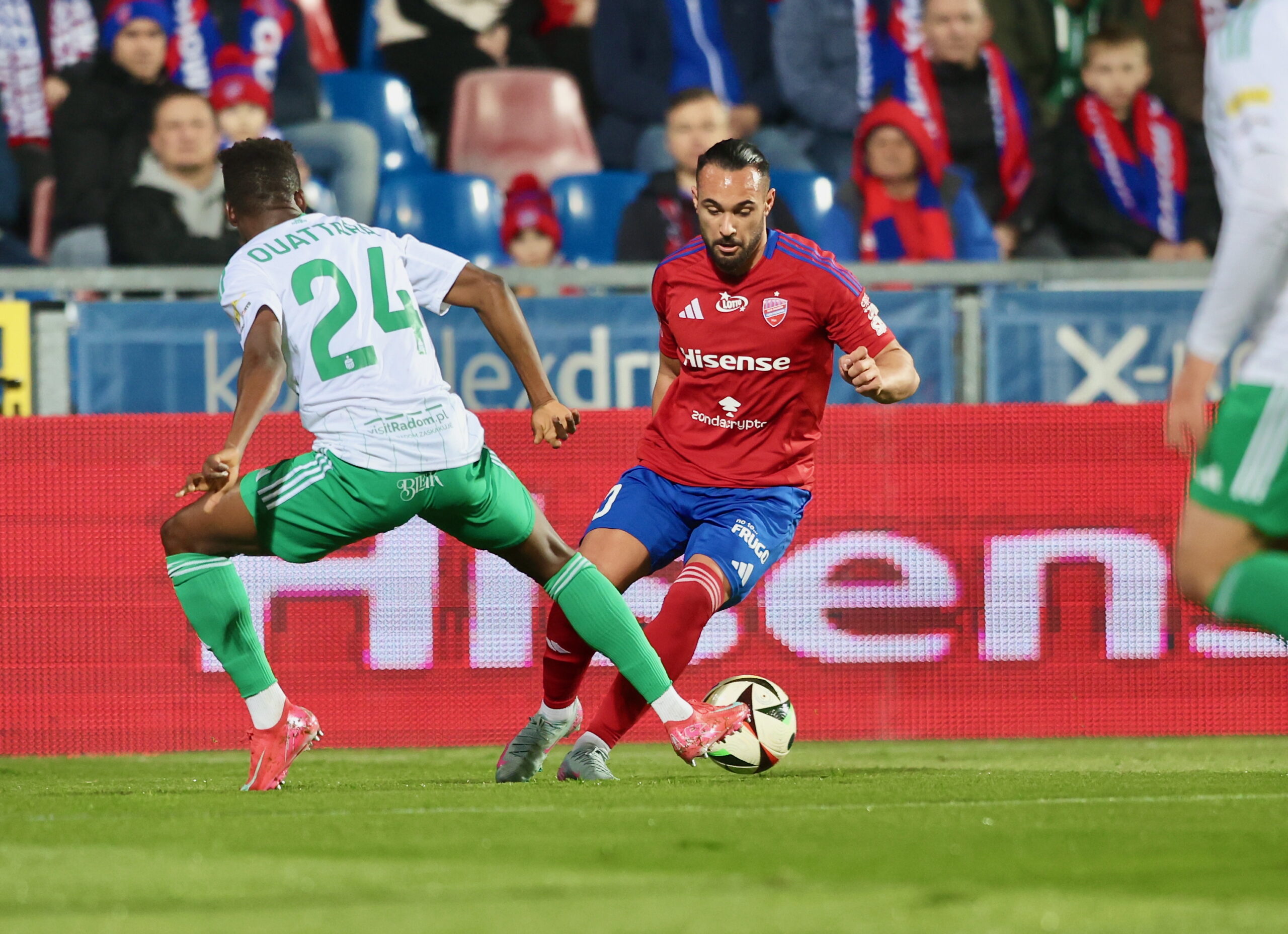 2025.04.12 Czestochowa 
Pilka nozna PKO Ekstraklasa 2024/2025
Rakow Czestochowa - Radomiak Radom 
N/z Ivi Lopez 
Zie Ouattara

Foto Grzegorz Misiak  / PressFocus

2025.04.12 Czestochowa 
Football Polish PKO Ekstraklasa Season 2024/2025
Rakow Czestochowa - Radomiak Radom
Ivi Lopez 
Zie Ouattara
Credit: Grzegorz Misiak / PressFocus