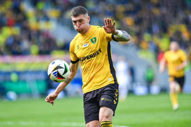 2025.04.12 Katowice
Pilka nozna PKO BP Ekstraklasa Sezon 2024/2025
GKS Katowice - Puszcza Niepolomice
N/z Sebastian Bergier
Foto Marcin Bulanda / PressFocus

2025.04.12 Katowice
Football Polish PKO BP Ekstraklasa League Season 2024/2025
GKS Katowice - Puszcza Niepolomice
Sebastian Bergier
Credit: Marcin Bulanda / PressFocus