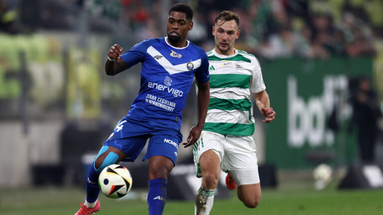 2025.04.14 Gdansk Pilka nozna PKO BP Ekstraklasa sezon 2024/2025 Lechia Gdansk - Stal Mielec N/z Ivan Cavaleiro Dominik Pila Foto Piotr Matusewicz / PressFocus

2025.04.14 Gdansk
Football Polish PKO BP Ekstraklasa season 2024/2025 
Lechia Gdansk - Stal Mielec 
Ivan Cavaleiro Dominik Pila 
Credit: Piotr Matusewicz / PressFocus