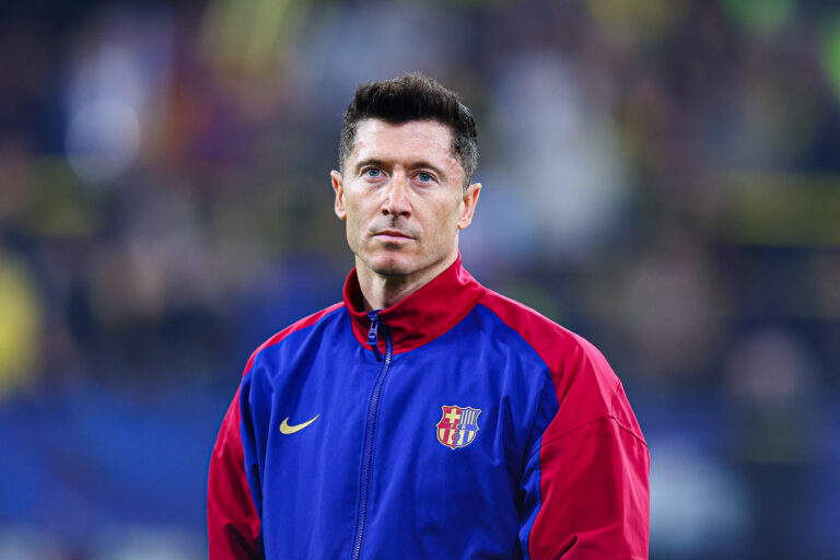 2025.04.15 Dortmund
pilka nozna UEFA Liga Mistrzow sezon 2024/2025
Borussia Dortmund - FC Barcelona
N/z Robert Lewandowski
Foto Pawel Andrachiewicz / PressFocus
2025.04.15 Dortmund
Football - UEFA Champions League season 2024/2025
Borussia Dortmund - FC Barcelona
Robert Lewandowski
Credit: Pawel Andrachiewicz / PressFocus