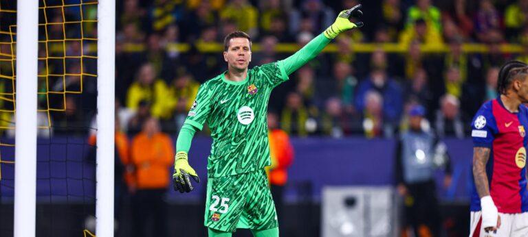 2025.04.15 Dortmund
pilka nozna UEFA Liga Mistrzow sezon 2024/2025
Borussia Dortmund - FC Barcelona
N/z Wojciech Szczesny
Foto Pawel Andrachiewicz / PressFocus

2025.04.15 Dortmund
Football - UEFA Champions League season 2024/2025
Borussia Dortmund - FC Barcelona
Wojciech Szczesny
Credit: Pawel Andrachiewicz / PressFocus