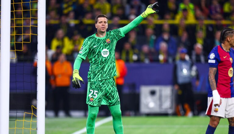2025.04.15 Dortmund
pilka nozna UEFA Liga Mistrzow sezon 2024/2025
Borussia Dortmund - FC Barcelona
N/z Wojciech Szczesny
Foto Pawel Andrachiewicz / PressFocus

2025.04.15 Dortmund
Football - UEFA Champions League season 2024/2025
Borussia Dortmund - FC Barcelona
Wojciech Szczesny
Credit: Pawel Andrachiewicz / PressFocus
