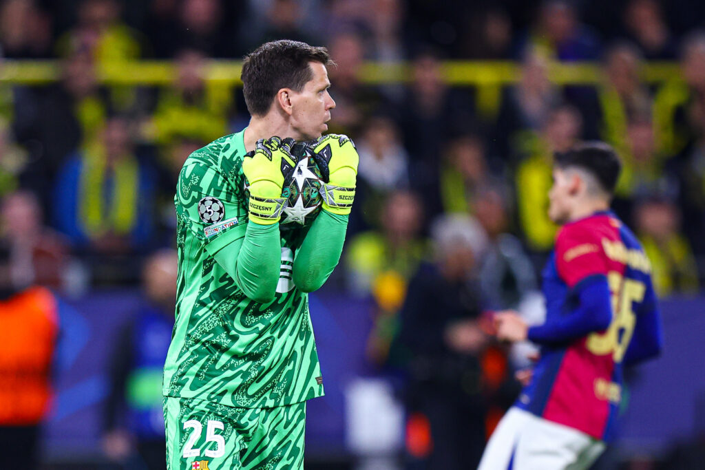 2025.04.15 Dortmund
pilka nozna UEFA Liga Mistrzow sezon 2024/2025
Borussia Dortmund - FC Barcelona
N/z Wojciech Szczesny
Foto Pawel Andrachiewicz / PressFocus

2025.04.15 Dortmund
Football - UEFA Champions League season 2024/2025
Borussia Dortmund - FC Barcelona
Wojciech Szczesny
Credit: Pawel Andrachiewicz / PressFocus