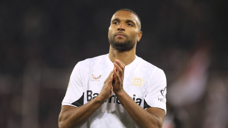 Foto : Enttauschung nach dem Schlusspfiff bei den Spielern aus Leverkusen , Jonathan TAH am Boden der Tatsachen ..... Fussball 1. Bundesliga , FC St. Pauli - SV Werder Bremen 0 - 2 am Sa. 14.12.2024 *** Photo Disappointment after the final whistle for the Leverkusen players , Jonathan TAH on the ground Football 1 Bundesliga , FC St Pauli SV Werder Bremen 0 2 on Sat 14 12 2024
2025.04.20 Hamburg
pilka nozna , liga niemiecka
FC St. Pauli - Bayer 04 Leverkusen
Foto IMAGO/PressFocus

!!! POLAND ONLY !!!