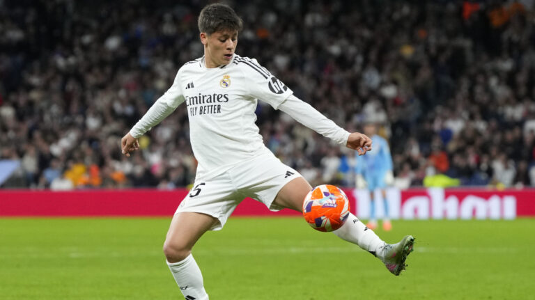 Arda Guler of Real Madrid CF  (Photo by pressinphoto/Sipa USA)
2025.04.20 Madryt
pilka nozna liga hiszpanska
Real Madryt - Athletic Bilbao
Foto pressinphoto/SIPA USA/PressFocus

!!! POLAND ONLY !!!
