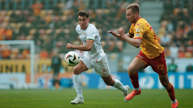 2025.04.21 Bialystok
Pilka nozna PKO Ekstraklasa sezon 2024/2025
Jagiellonia Bialystok - KGHM Zaglebie Lubin
N/z Tomasz Pienko Mateusz Skrzypczak
Foto Tomasz Folta / PressFocus

2025.04.21 Bialystok
Football PKO Ekstraklasa season 2024/2025
Jagiellonia Bialystok - KGHM Zaglebie Lubin
Tomasz Pienko Mateusz Skrzypczak
Credit: Tomasz Folta / PressFocus