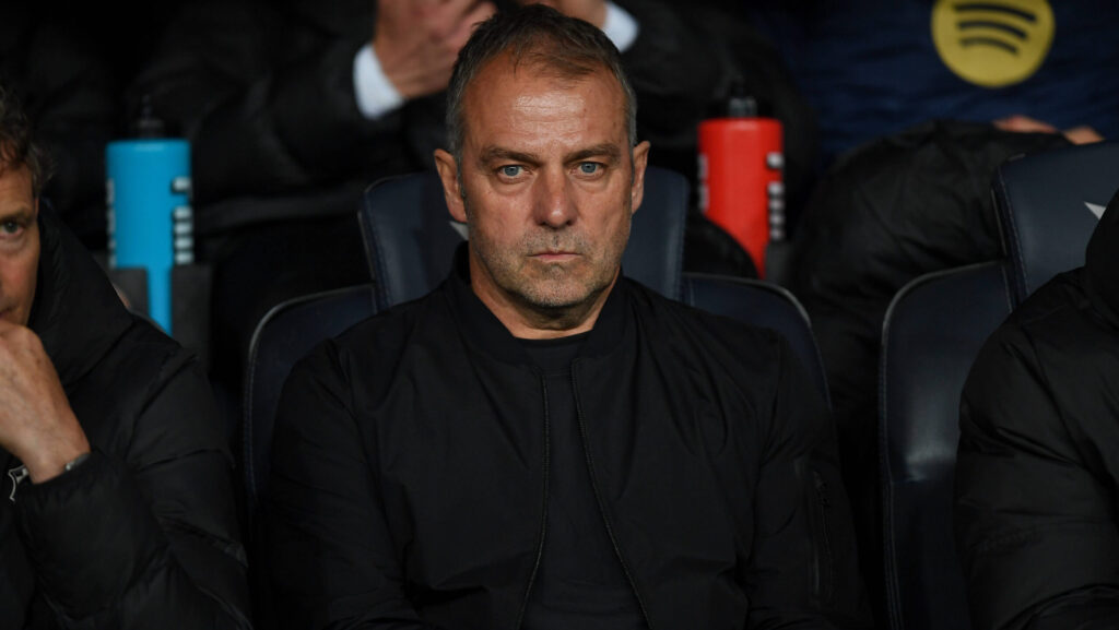 FC Barcelona, Barca v RCD MALLORCA OLIMPIC STADIUM LLUIS COMPANYS. MONTJUIC,BARCELONA. April 22, 2025 FC BARCELONA vs RCD MALLORCA April 22 ,2025 Hansi Flick head coach of FC Barcelona during the match between FC Barcelona and RCD Mallorca corresponding to the thirty-three day of La Liga EA Sports at at Olimpic Stadium Lluis Companys of Montjuic in Barcelona, Spain. Barcelona ESP Copyright: xS.xRosx
2025.04.22 Barcelona
pilka nozna , liga hiszpanska
FC Barcelona - RCD Mallorca
Foto IMAGO/PressFocus

!!! POLAND ONLY !!!