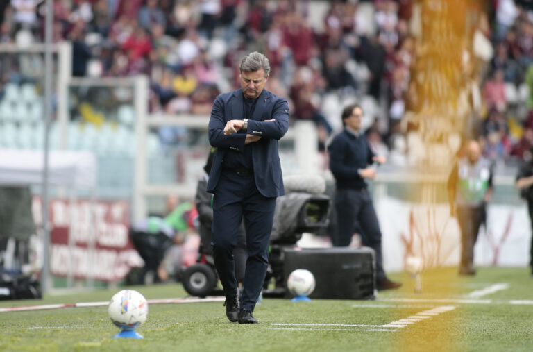 Kosta Runjaic manager of Udinese Calcio during the Italian Serie A 2024/25 season, football match between Torino FC and Udinese Calcio on 23 April 2025 at Stadio Olimpico Grande Torino, Turin, Italy. Photo Nderim Kacel (Photo by Nderim Kaceli/IPA Sport / ipa-agency.net/IPA/Sipa USA)
2025.04.23 Turyn
pilka nozna liga wloska
Torino - Udinese 
Foto IPA/SIPA USA/PressFocus

!!! POLAND ONLY !!!