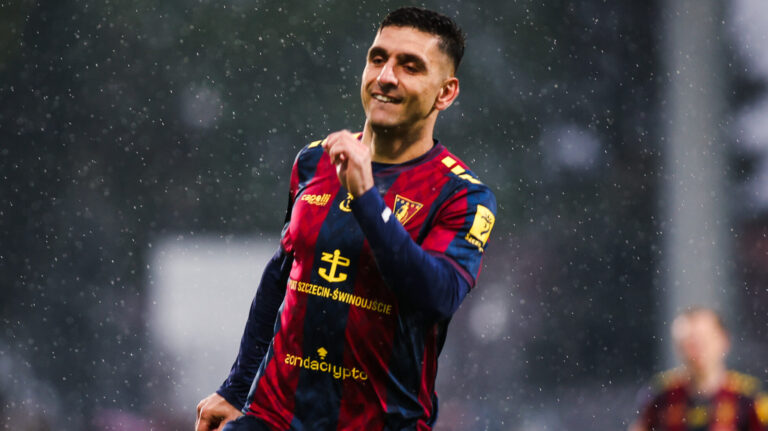 2025.04.25 Niepolomice
Pilka nozna PKO Ekstraklasa 2024/2025
Puszcza Niepolomice - Pogon Szczecin
N/z gol bramka radosc Efthymis Koulouris
Foto Marta Badowska / PressFocus
2025.04.25 Niepolomice
Football Polish PKO Ekstraklasa Season 2024/2025
gol bramka radosc Efthymis Koulouris
Credit: Marta Badowska / PressFocus