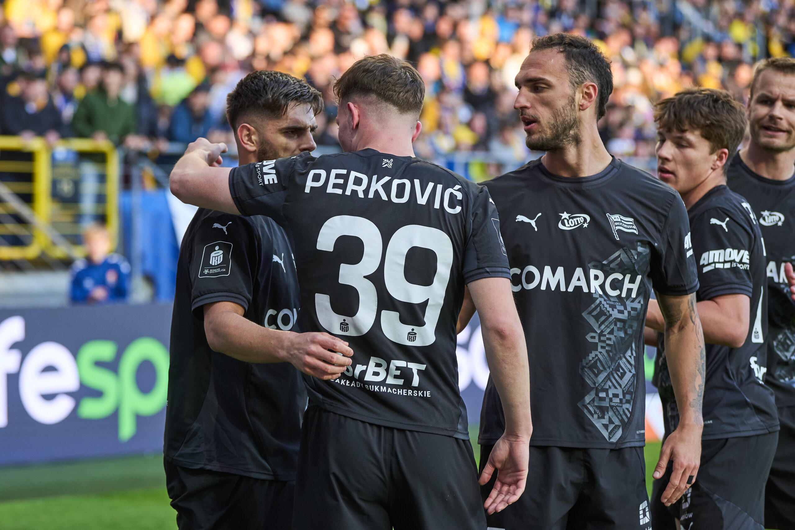 2025.04.26 Lublin pilka nozna PKO Ekstraklasa sezon 2024/2025 
Motor Lublin - Cracovia
N/z  Mauro Perkovic 
Foto Ireneusz Wnuk / PressFocus

2025.04.26 Lublin Football - Polish PKO Ekstraklasa season 2024/2025 
Motor Lublin - Cracovia
Mauro Perkovic
Credit: Ireneusz Wnuk / PressFocus