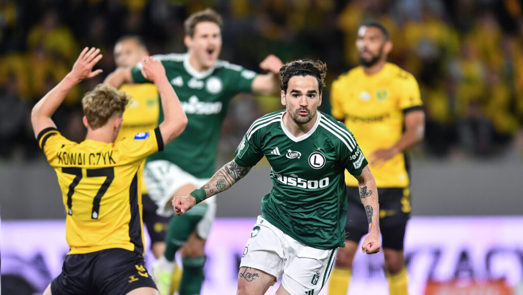 2025.04.26 Katowice
Pilka nozna PKO Ekstraklasa sezon 2024/2025
GKS Katowice - Legia Warszawa
N/z Claude Goncalves radosc gol
Foto Mateusz Sobczak / PressFocus

2025.04.26 Katowice
Football Polish League PKO Ekstraklasa season 2024/2025
GKS Katowice - Legia Warszawa
Claude Goncalves radosc gol
Credit: Mateusz Sobczak / PressFocus