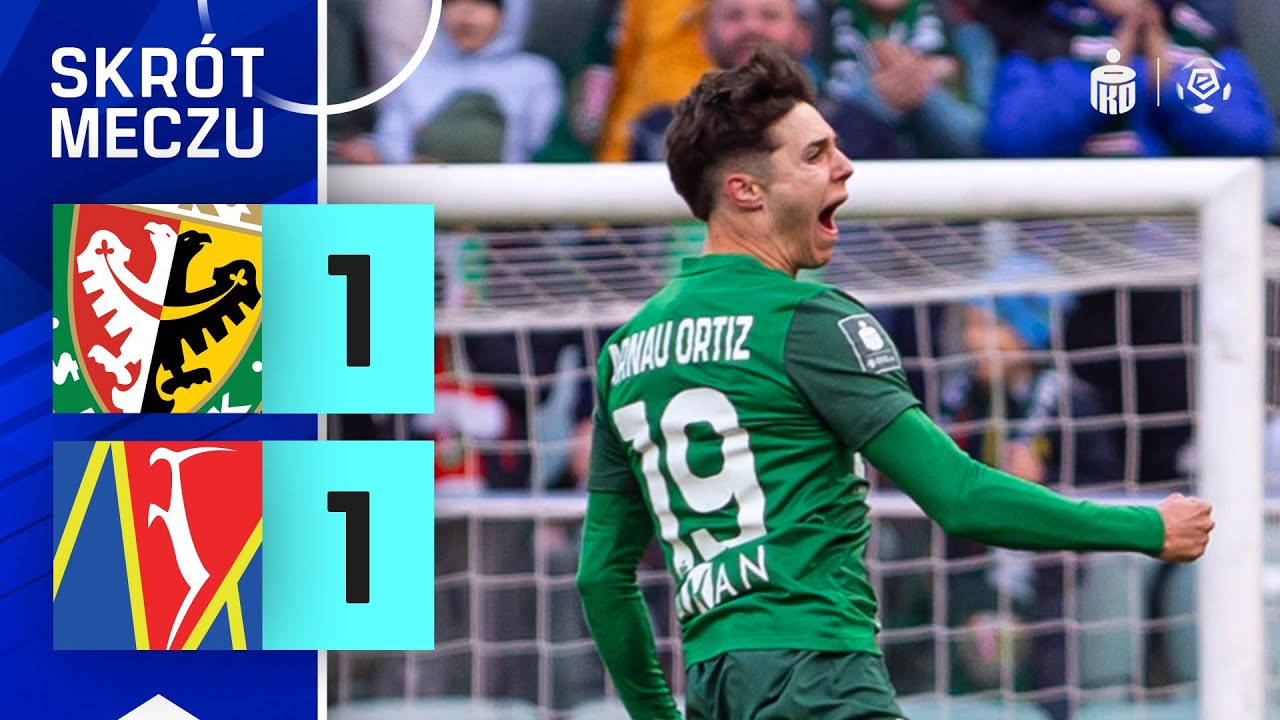 SKRÓT MECZU: Śląsk Wrocław 1:1 Motor Lublin