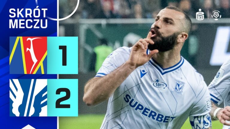 SKRÓT MECZU: Motor Lublin 1:2 Lech Poznań