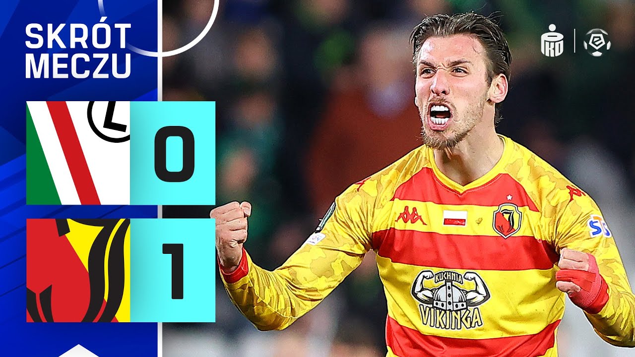 SKRÓT MECZU: Legia Warszawa 0:1 Jagiellonia Białystok