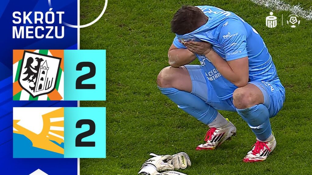 SKRÓT MECZU: Zagłębie Lubin 2:2 Stal Mielec