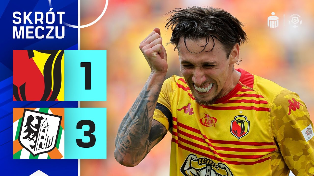 SKRÓT MECZU: Jagiellonia Białystok 1:3 Zagłębie Lubin