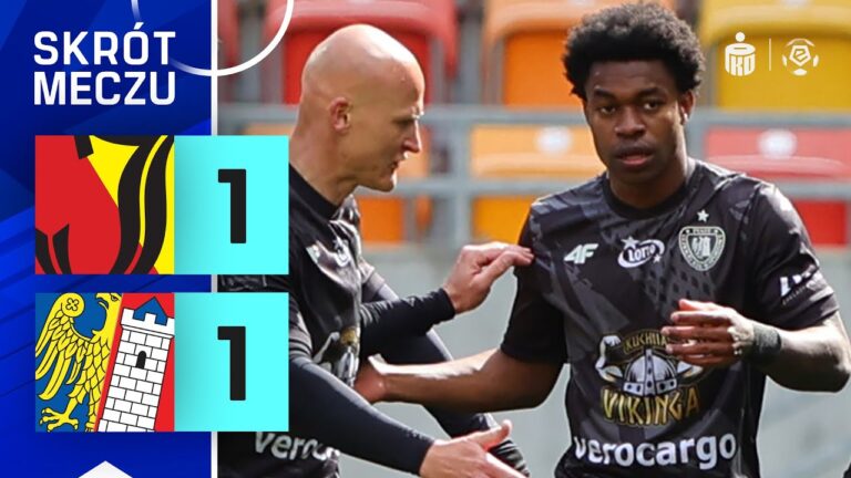 SKRÓT MECZU: Jagiellonia 1:1 Piast Gliwice