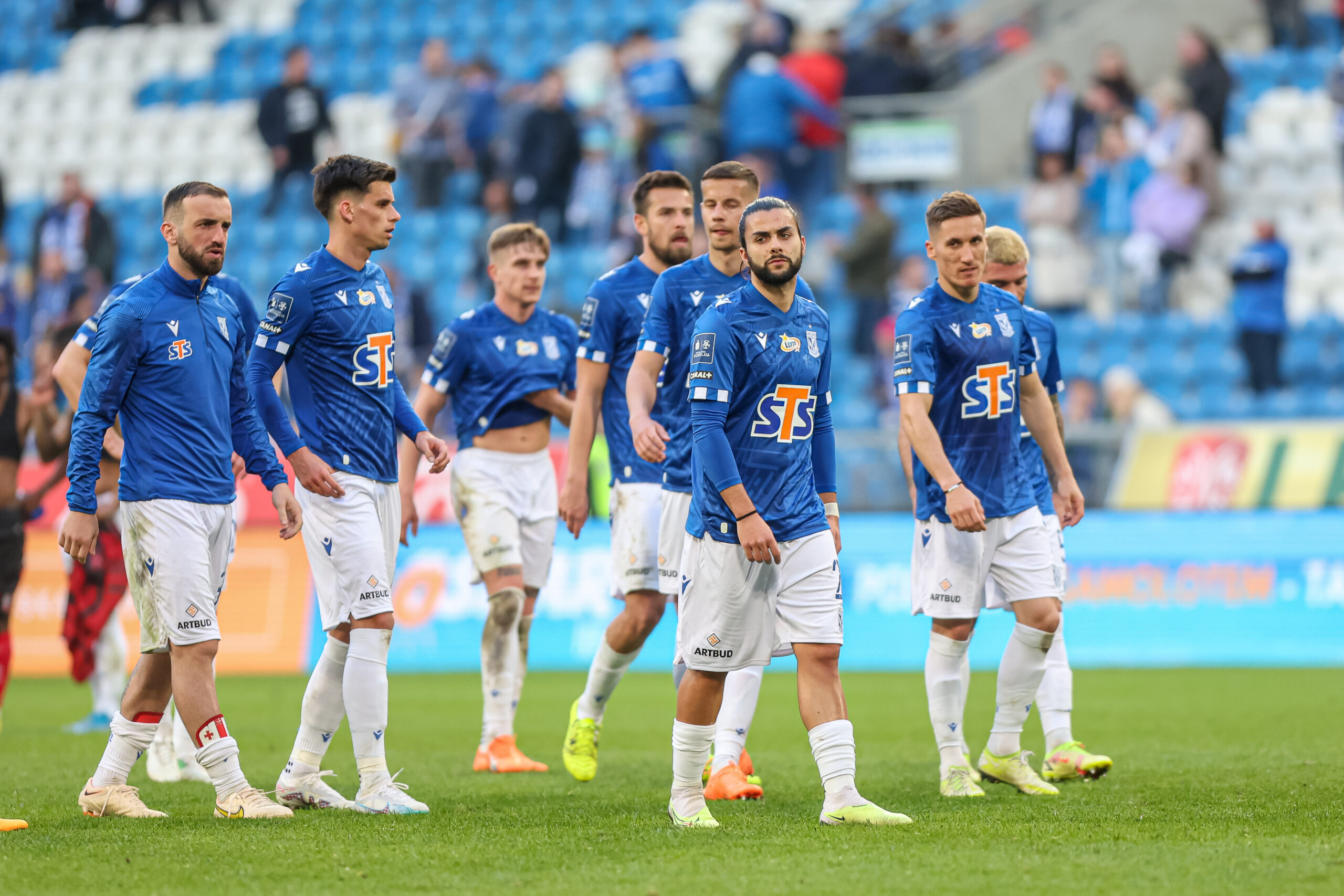 2023.04.30 Poznan
Pilka nozna Ekstraklasa sezon 2022/2023
Lech Poznan - Gornik Zabrze
N/z Filip Marchwinski Joao Amaral Filip Dagerstal Lubomir Satka smutek porazka Joel Pereira
Foto Pawel Jaskolka / PressFocus
2023.04.30 Poznan
Football Polish Ekstraklasa season 2022/2023
Lech Poznan - Gornik Zabrze
Credit: Pawel Jaskolka / PressFocus