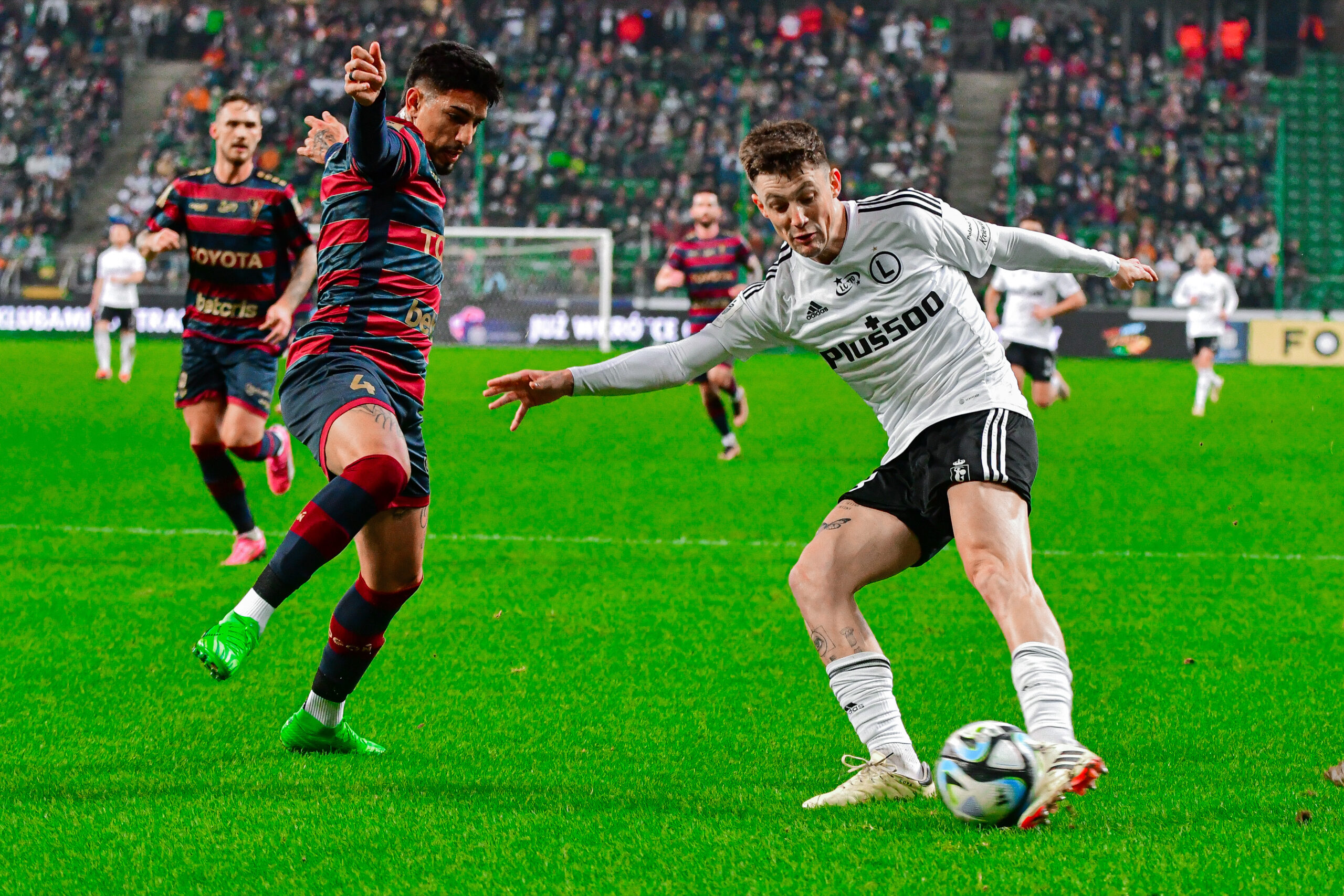 2024.03.02 Warszawa
pilka nozna PKO Ekstraklasa sezon 2023/2024
Legia Warszawa - Pogon Szczecin
N/z Leo Borges Marc Gual
Foto Pawel Bejnarowicz / PressFocus

2024.03.02 Warszawa
Football - Polish PKO Ekstraklasa season 2023/2024
Legia Warszawa - Pogon Szczecin
Leo Borges Marc Gual
Credit: Pawel Bejnarowicz / PressFocus