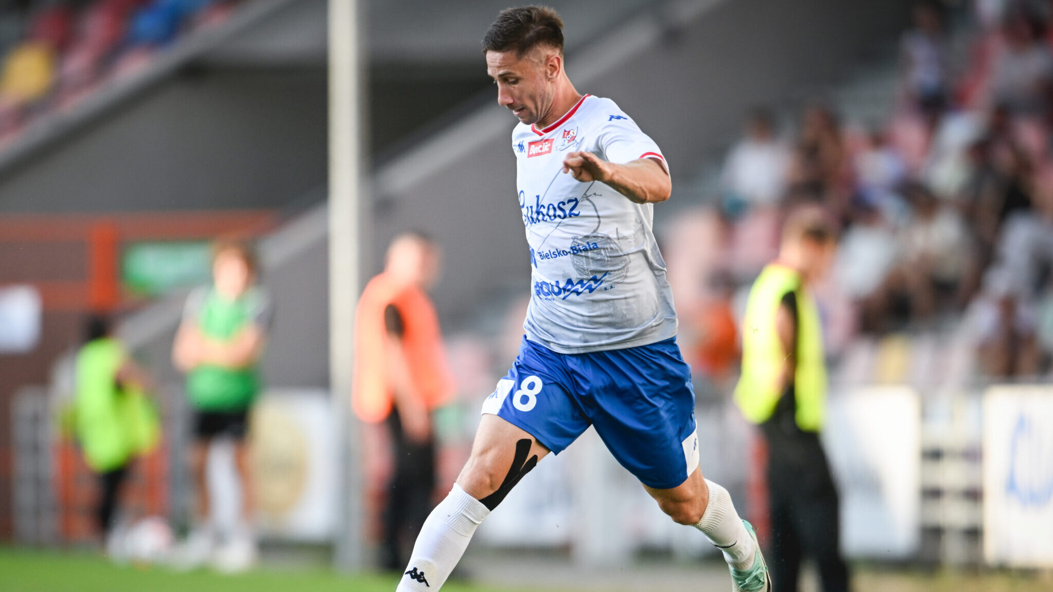 21.07.2024 Bielsko Biala  
Pilka nozna,
Betclic 2 liga sezon 2024/2025,
TS Podbeskidzie Bielsko Biala - Olimpia Elblag 
n/z Matej Mrsic 
foto Krzysztof Dzierzawa / Pressfocus
21.07.2024 Bielsko Biala
Football,
second division season 2024/2025 ,
TS Podbeskidzie Bielsko Biala - Olimpia Elblag 
n/z Matej Mrsic 
foto Krzysztof Dzierzawa / Pressfocus