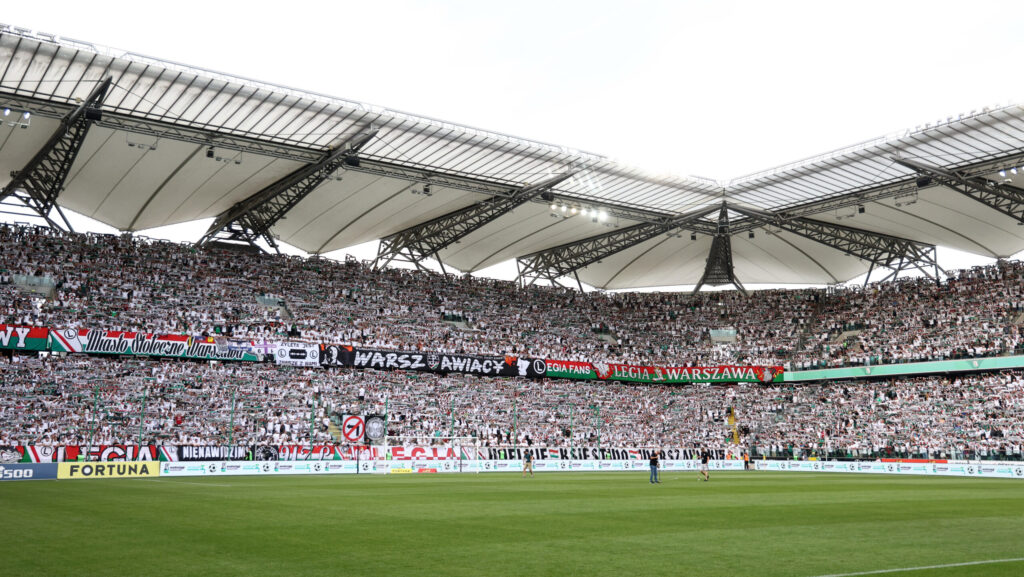 2024.08.16 Warszawa Pilka nozna Liga Konferencji Europy UEFA sezon 2024/2025 Legia Warszawa - Brondby IF N/z Stadion Legii kibice oprawa zyleta fani fans supporters doping Foto Piotr Matusewicz / PressFocus

2024.08.16 Warszawa
Football UEFA Conference League season 2024/2025 
Legia Warszawa - Brondby IF 
Stadion Legii kibice oprawa zyleta fani fans supporters doping 
Credit: Piotr Matusewicz / PressFocus