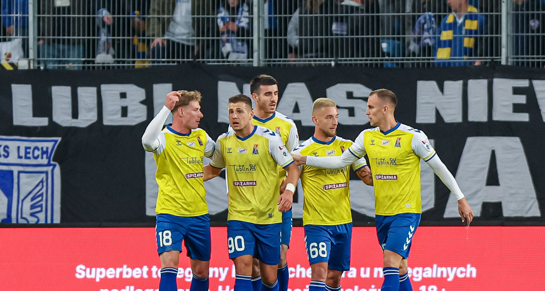 2024.10.05 Poznan
Pilka nozna Ekstraklasa sezon 2024/2025
Lech Poznan - Motor Lublin
N/z Arkadiusz Najemski Samuel Mraz Bartosz Wolski Pawel Stolarski gol radosc bramka
Foto Pawel Jaskolka / PressFocus
2024.10.05 Poznan
Football Polish Ekstraklasa season 2024/2025
Lech Poznan - Motor Lublin
Credit: Pawel Jaskolka / PressFocus