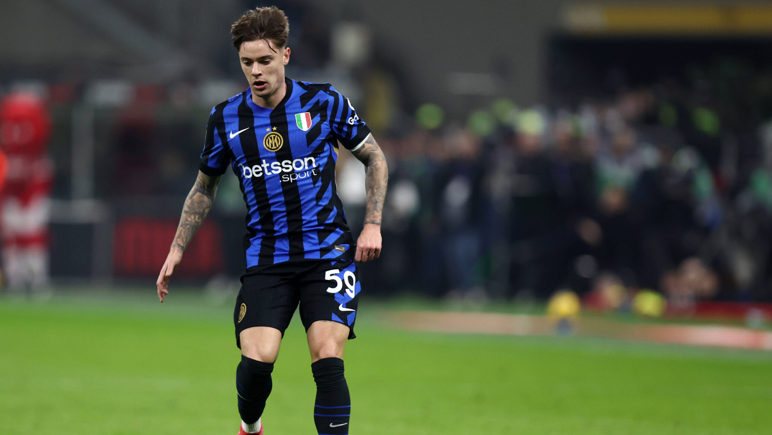 Ac Milan vs FC Internazionale Nicola Zalewski of Fc Internazionale in action during the Serie A football match beetween Ac Milan and FC Internazionale at Stadio Giuseppe Meazza on February 2, 2025 in Milano, Italy . Milano Stadio Giuseppe Meazza Italy Copyright: xMarcoxCanonierox
2025.02.02 Mediolan
pilka nozna liga wloska
AC Milan - FC Inter Mediolan
kontuzja uraz
Foto IMAGO/PressFocus
!!! POLAND ONLY !!!
