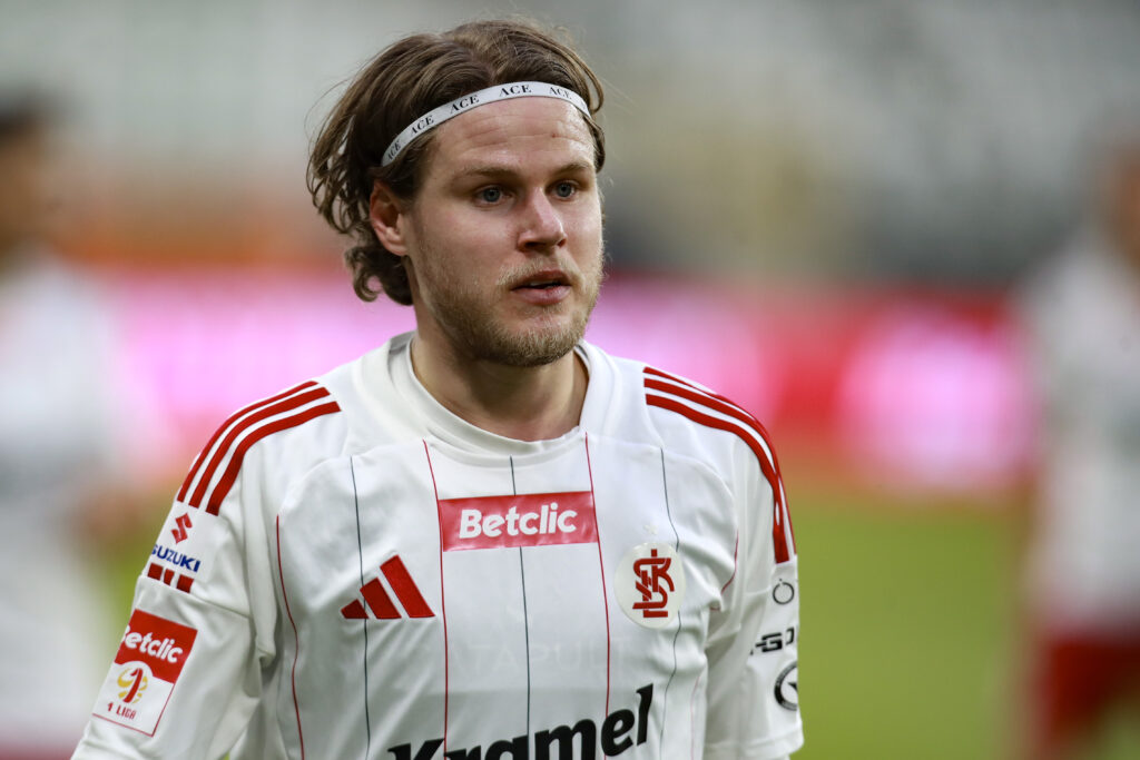 2025.02.23 Lodz
Pilka nozna Pierwsza Liga Betclic 1 Liga sezon 2024/2025 
LKS Lodz - Miedz Legnica
N/z  Gustaf Norlin
Foto Artur Kraszewski / PressFocus 

2025.02.23 Lodz 
Football Polish Betclic 1 League Season 2024/2025 
LKS Lodz - Miedz Legnica
Gustaf Norlin
Credit: Artur Kraszewski / PressFocus