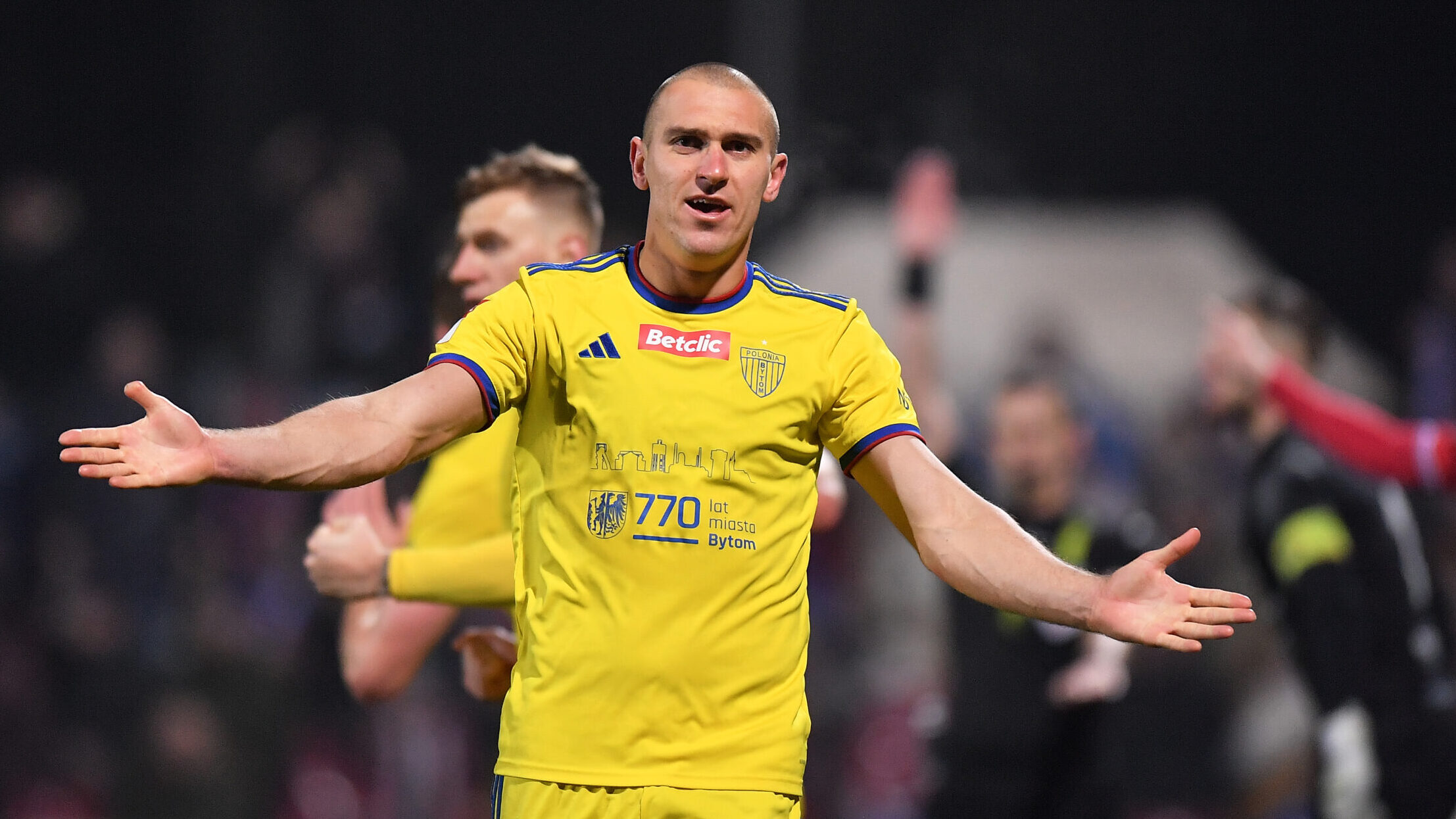2025.02.28 Bytom
Pilka Nozna Betclic 2 Druga Liga Sezon 2024/2025
Polonia Bytom - Podbeskidzie Bielsko Biala
N/z Kamil Wojtyra
Foto Norbert Barczyk / PressFocus

2025.02.28 Bytom
Football Polish Second Division Season 2024/2025
Kamil Wojtyra
Credit: Norbert Barczyk / PressFocus