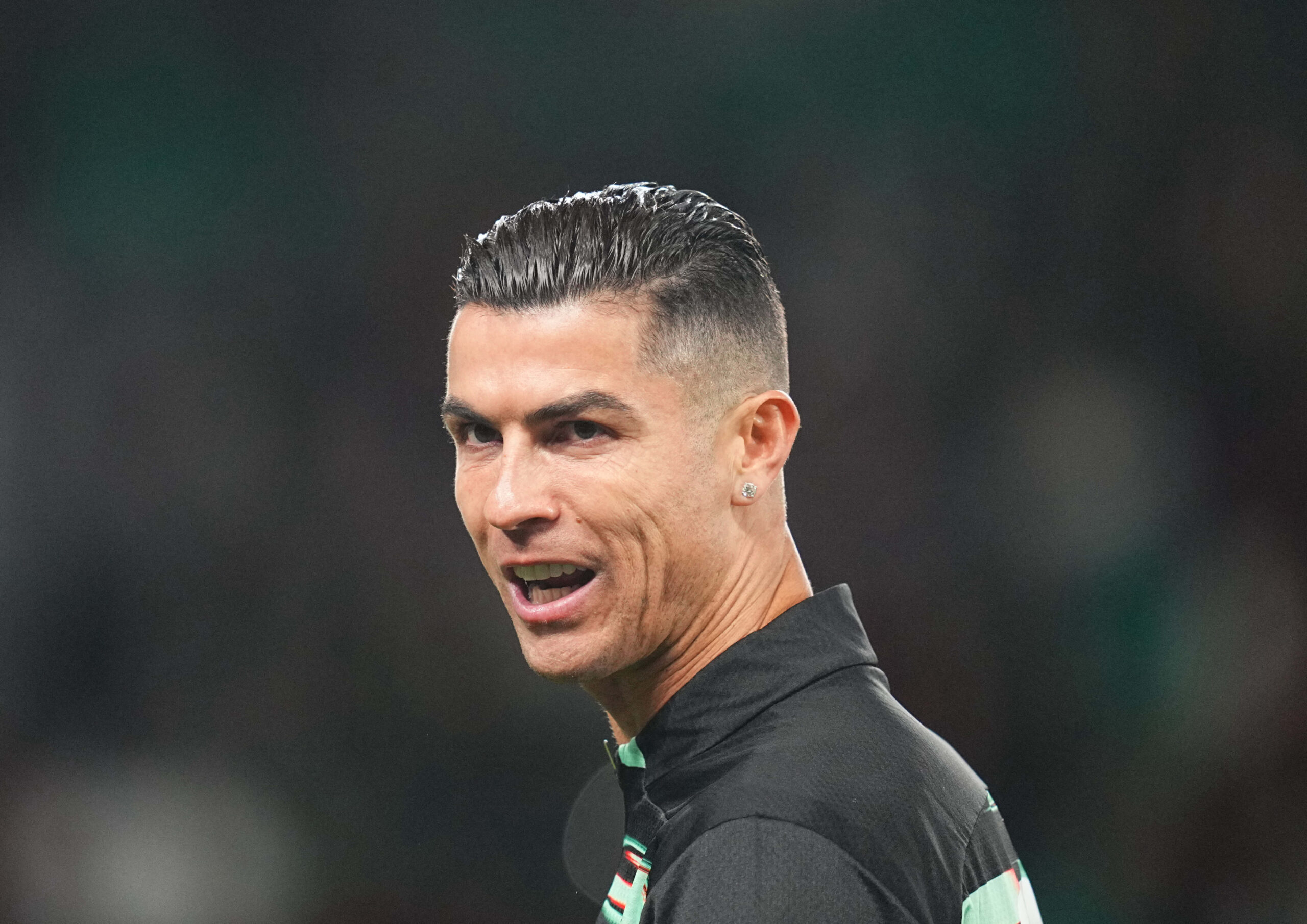March 23 2025: Cristiano Ronaldo of Portugal looks on during a UEFA Nations League game, Portugal vs Denmark, at Josa Alvalade Stadium, Lissabon, Portugal. Ulrik Pedersen/CSM/Sipa USA (Credit Image: © Ulrik Pedersen/Cal Sport Media/Sipa USA)
2025.03.23 Lizbona
pilka nozna liga narodow
Portugalia - Dania
Foto Cal Sport Media/SIPA USA/PressFocus
!!! POLAND ONLY !!!
