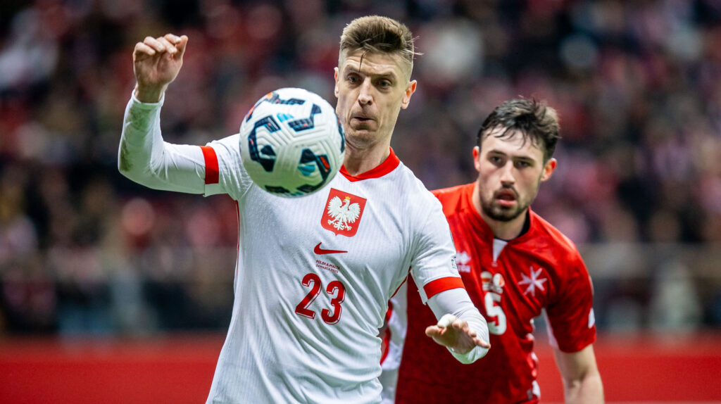 2025.03.24 Warszawa
Pilka nozna, FIFA Kwalifikacje do Mistrzostw Swiata
Polska - Malta
N/z Krzysztof Piatek
Foto Mateusz Porzucek PressFocus

2025.03.24 Warszawa
FIFA World Cup qualification Poland - Malta
Polska - Malta
Krzysztof Piatek
Credit: Mateusz Porzucek PressFocus