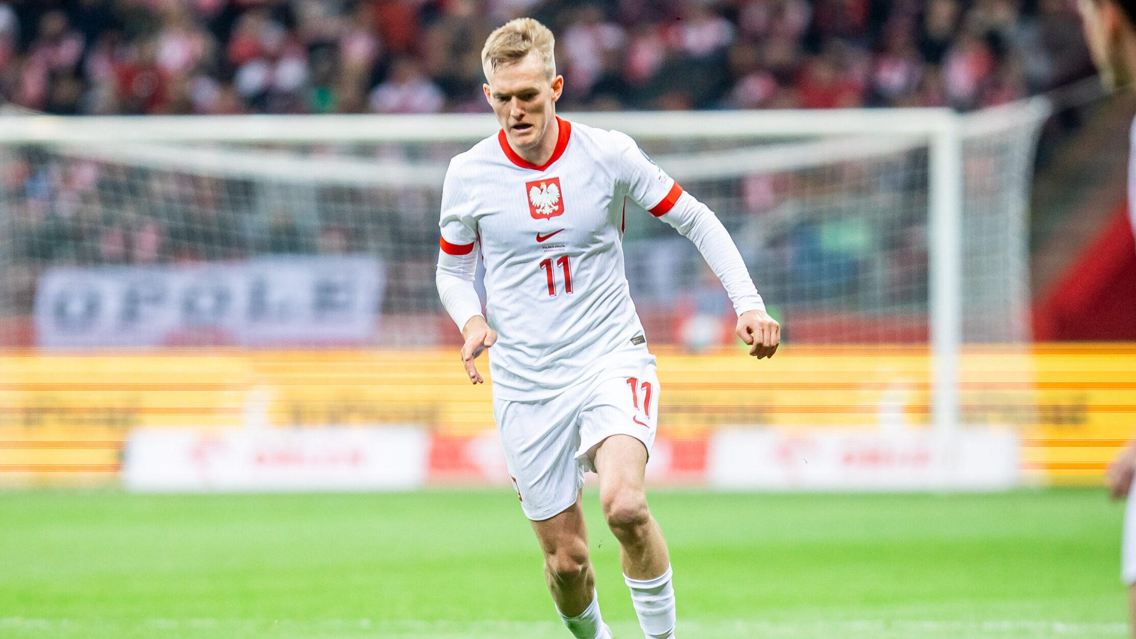 2025.03.24 Warszawa
Pilka nozna, FIFA Kwalifikacje do Mistrzostw Swiata
Polska - Malta
N/z Karol Swiderski
Foto Mateusz Porzucek PressFocus

2025.03.24 Warszawa
FIFA World Cup qualification Poland - Malta
Polska - Malta
Karol Swiderski
Credit: Mateusz Porzucek PressFocus