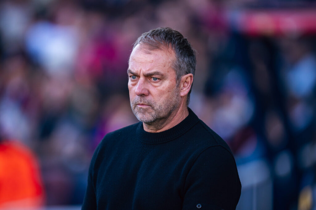 Spanish LaLiga EA Sports: FC Barcelona, Barca v Girona FC in Barcelona, Spain. Barcelona, Spain, 30, March, 2025. Spanish LaLiga EA Sports: FC Barcelona v Girona FC. Hansi Flick, head coach of FC Barcelona. Barcelona Olympic Stadium Lluis Companys Barcelona Spain
2025.03.30 Barcelona
pilka nozna , liga hiszpanska
FC Barcelona - Girona FC
Foto IMAGO/PressFocus

!!! POLAND ONLY !!!