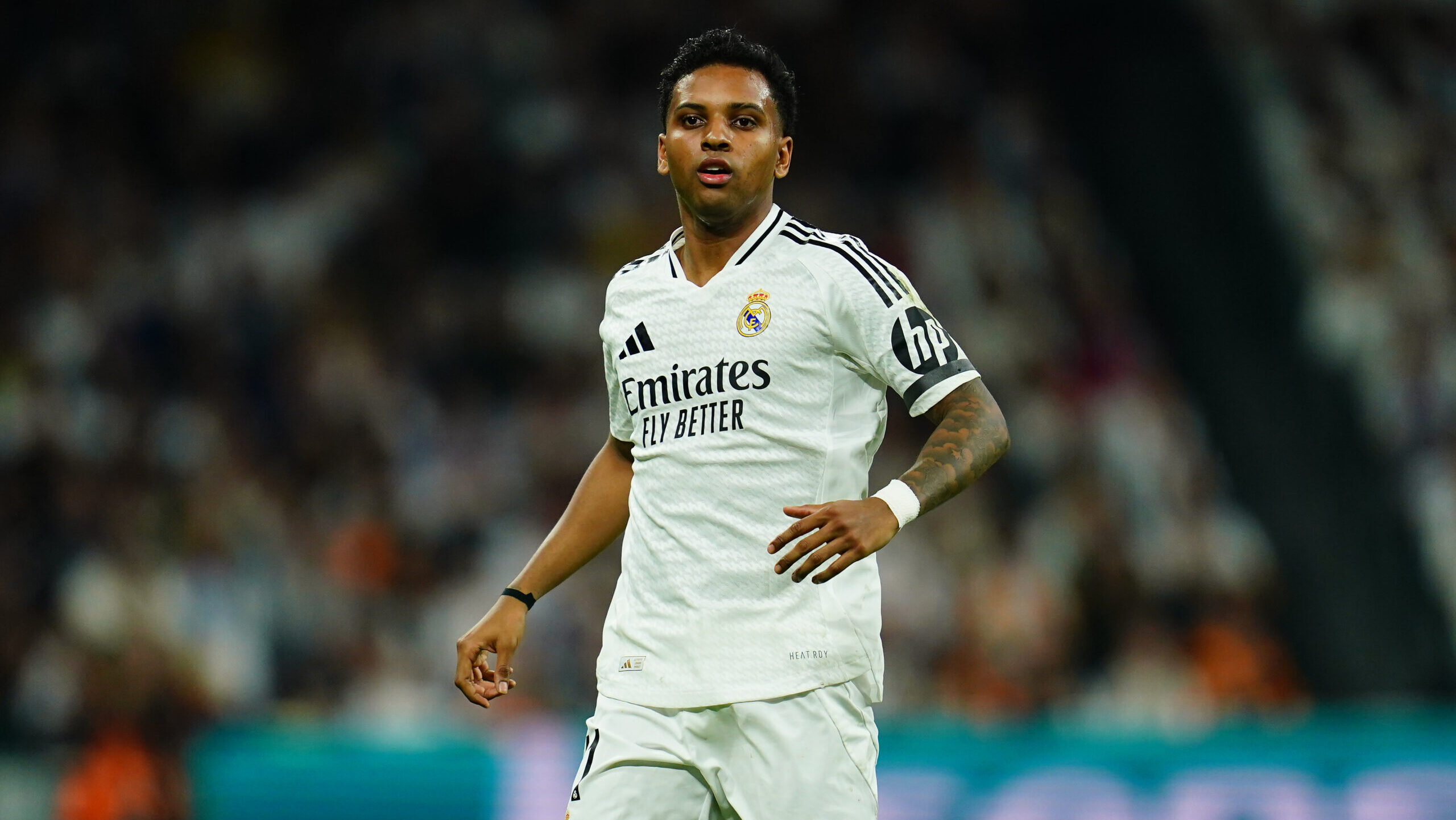 Rodrygo Goes of Real Madrid during the Copa del Rey match, semi-finals, second leg, between Real Madrid and Real Sociedad played at Santiago Bernabeu Stadium on April 1, 2025 in Madrid, Spain. (Photo by Bagu Blanco / PRESSINPHOTO)
2025.04.02 Madryt
pilka nozna puchar krola
Real Madryt - Real Sociedad San Sebastian 
Foto PRESSINPHOTO/SIPA USA/PressFocus

!!! POLAND ONLY !!!