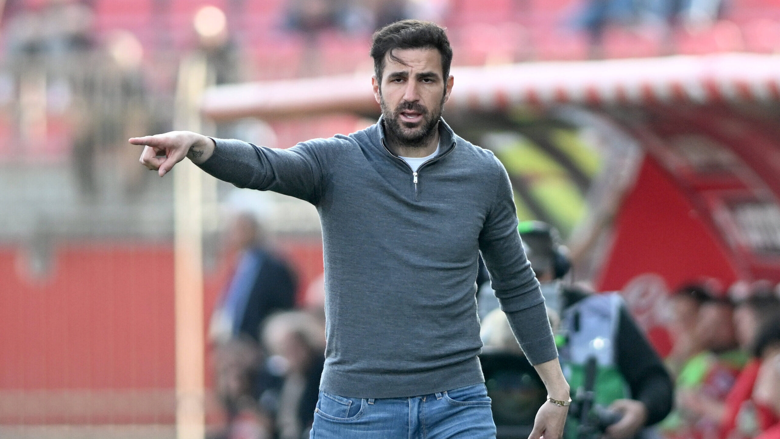 FRANCESC CESC FABREGAS, Coach, Como, Serie A 2024-25, Monza-Como 1-3, azione, action, single shot SERIE A 2024-25 MONZA-COMO 1-3
2025.04.05 Monza
pilka nozna , liga wloska
AC Monza - Como 1907
Foto IMAGO/PressFocus

!!! POLAND ONLY !!!