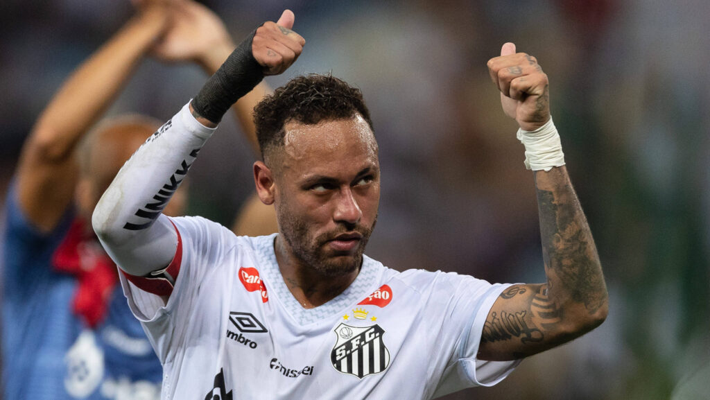 Soccer - Brasileirao 2025 - Fluminense 0:0 Santos RIO DE JANEIRO, BRAZIL - APRIL 13: NEYMAR JR of Santos acknowledges the fans after the team s defeat the match between Fluminense and Santos as part of Brasileirao 2025 at Maracana Stadium on April 13, 2025 in Rio de Janeiro, Brazil. Rio de Janeiro Maracana Stadium Brazil Copyright: xRuanoxCarneiroxRuanoxCarneirox
2025.04.13 Rio de Janeiro
pilka nozna , liga brazylijska
Fluminense - Santos
Foto IMAGO/PressFocus

!!! POLAND ONLY !!!