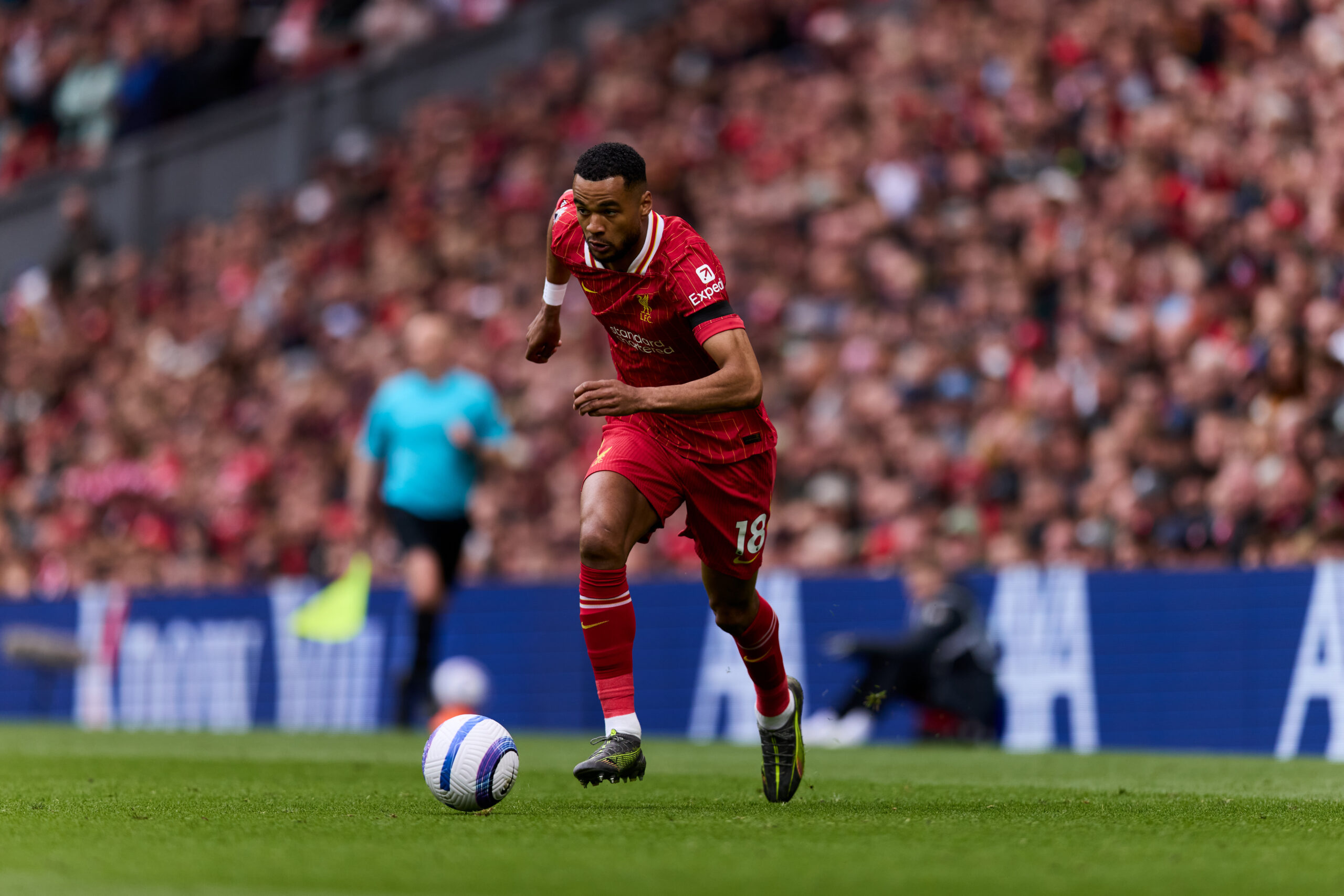 LIVERPOOL, ENGLAND - APRIL 13: Cody Gakpo of Liverpool during the Premier League match between Liverpool FC and West Ham United FC at Anfield on April 13, 2025 in Liverpool, England.   (Kobie Abott/Sports Press Photo / SPP) (Photo by Kobie Abott/Sports Press Photo / SPP/Sipa USA)
2025.04.13 Liverpool
pilka nozna liga angielska
FC Liverpool - Everton
Foto SPP/SIPA USA/PressFocus

!!! POLAND ONLY !!!