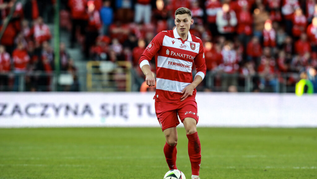 2025.04.19 Lodz 
pilka nozna PKO Ekstraklasa sezon 2024/2025 
Widzew Lodz - Motor Lublin
N/z Mateusz Zyro
Foto Artur Kraszewski / PressFocus 

2025.04.19 Lodz 
Football - Polish PKO Ekstraklasa season 2024/2025 
Widzew Lodz - Motor Lublin
Mateusz Zyro
Credit: Artur Kraszewski / PressFocus