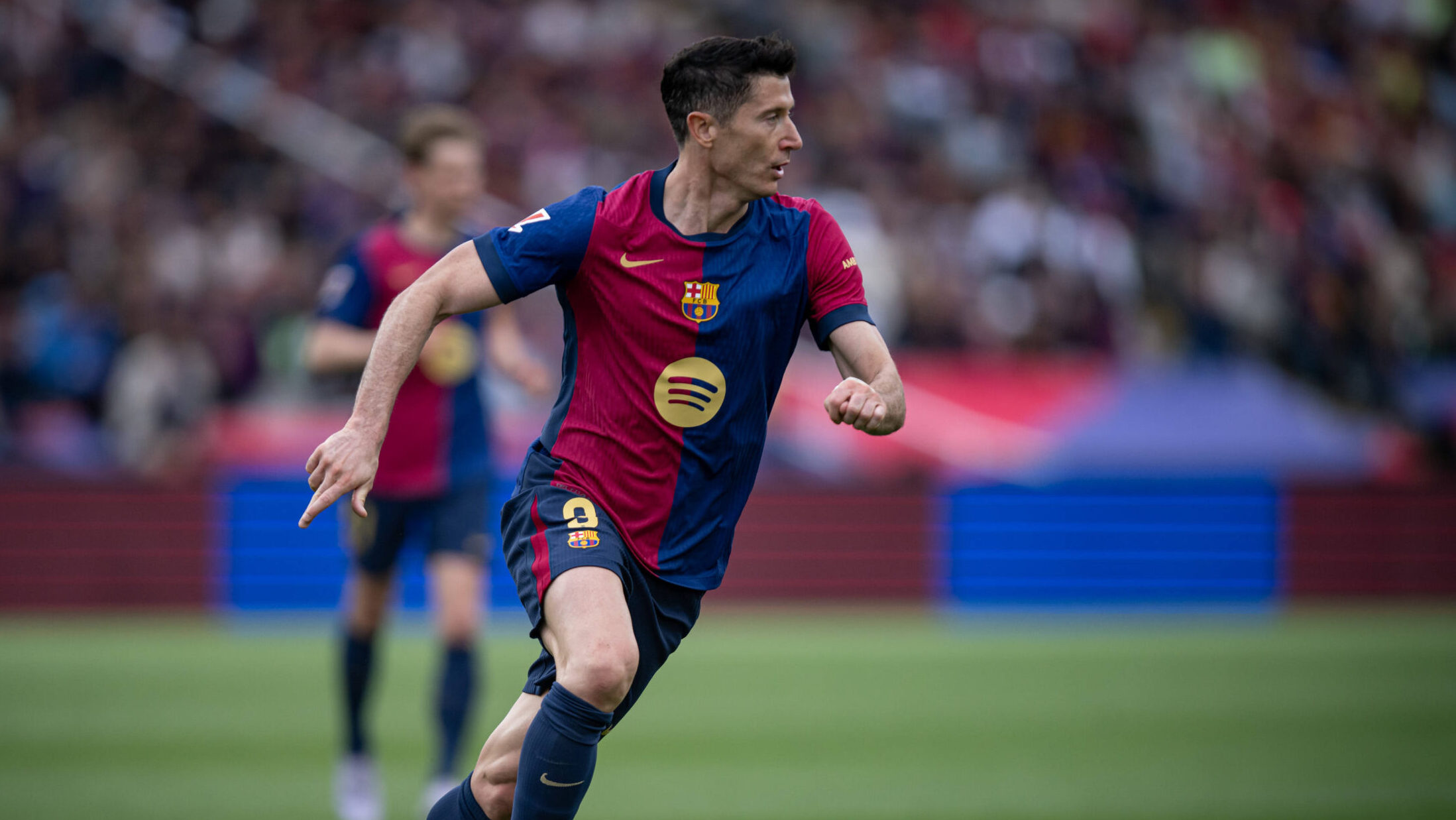 Robert Lewandowski FC Barcelona, Barca seen during a La Liga EA Sports match between FC Barcelona and RC Celta at Estadi Olimpic Lluis Companys in Barcelona, Barcelona, Spain, on April 19 2025. Photo by Felipe Mondino *** Robert Lewandowski FC Barcelona seen during a La Liga EA Sports match between FC Barcelona and RC Celta at Estadi Olimpic Lluis Companys in Barcelona, Barcelona, Spain, on April 19 2025 Photo by Felipe Mondino Copyright: xFELIPExMONDINOx
2025.04.19 Barcelona
pilka nozna , liga hiszpanska
FC Barcelona - Celta Vigo
Foto IMAGO/PressFocus
!!! POLAND ONLY !!!
