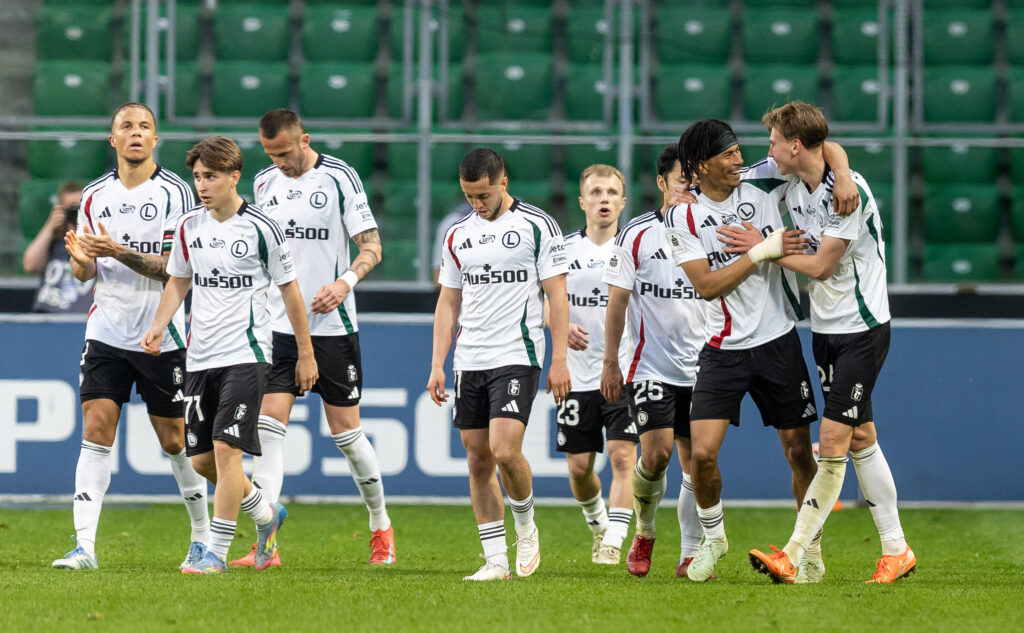 2025.04.21 Warszawa
pilka nozna PKO Ekstraklasa sezon 2024/2025
Legia Warszawa - Lechia Gdansk
N/z Jan Ziolkowski (Legia), radosc
Foto Tomasz Jastrzebowski / Foto Olimpik / PressFocus

2025.04.21 Warszawa
Football - Polish PKO Ekstraklasa season 2024/2025
Legia Warszawa - Lechia Gdansk
Jan Ziolkowski (Legia), radosc
Credit: Tomasz Jastrzebowski / Foto Olimpik / PressFocus