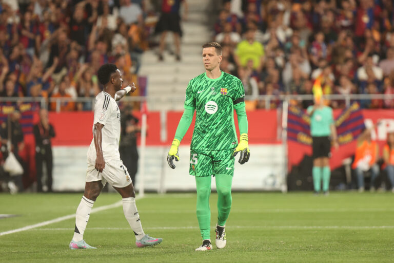 2025.04.26 Estadio La Cartuja Sevilla
pilka nozna Copa del Rey Puchar Krola Hiszpanii   final 2025
FC Barcelona - Real Madryt CF
N/z Wojciech Szczesny Barcelona
Foto Szymon Gorski / PressFocus

2025.04.26 Estadio La Cartuja Sevilla
Football Spanish Cup Copa del Rey final 2025
FC Barcelona - Real Madryt CF
Wojciech Szczesny Barcelona
Credit: Szymon Gorski / PressFocus
