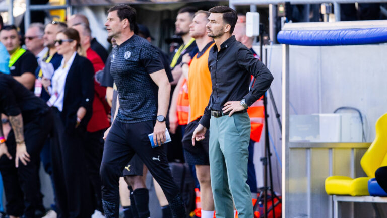 RUZOMBEROK - SPARTAK TRNAVA Head coach of Spartak Michal Gasparik during the Slovak football cup final match between MFK Ruzomberok and Spartak Trnava at MOL Arena stadium on May 1, 2025 in Dunajska Streda, Slovakia. Photo by Branislav Racko Copyright: xx 080A9151
2025.05.01 Dunajska Streda
pilka nozna Puchar Slowacji , final
MFK Ruzomberok - Spartak Trnawa
Foto IMAGO/PressFocus

!!! POLAND ONLY !!!