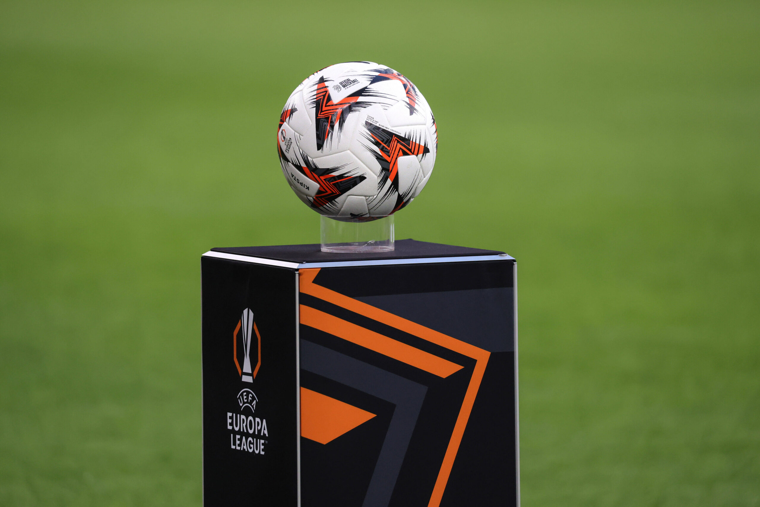 Spain - UEFA Europa League Cup Semi-Final - Athletic Club vs Manchester United, ManU - 01/05/2025 SPAIN, BILBAO, MAY 01. The official ball of the UEFA Europa League is pictured ahead of during the UEFA Europa League 2024/25 semi final first leg football match between Athletic Club and Manchester United, on May 01, 2025 at Estadio de San Mames in Bilbao, Spain. Photo by Manuel Blondeau/ AOP.Press Bilbao Estadio de San Mames Basque Country Spain Copyright: x ManuelxBlondeau/AOP.Pressx AOP20250501 0020
2025.05.01 Bilbao
pilka nozna Liga Europy
Athletic Bilbao - Manchester United
Foto IMAGO/PressFocus

!!! POLAND ONLY !!!