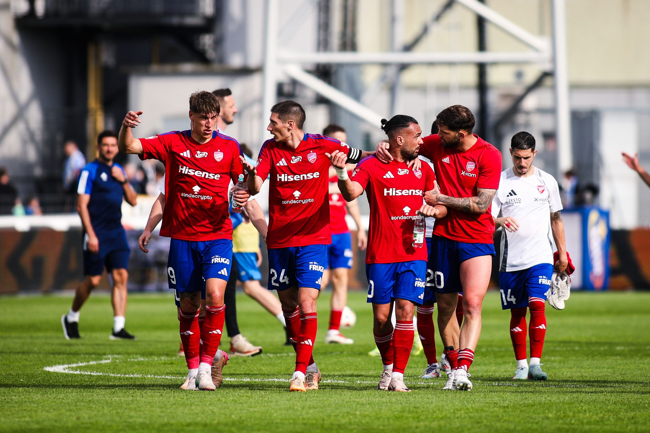 2025.05.03 Mielec
Pilka nozna PKO Ekstraklasa 2024/2025
Stal Mielec - Rakow Czestochowa
N/z Rakow wygrana radosc
Foto Marta Badowska / PressFocus

2025.05.03 Mielec
Football Polish PKO Ekstraklasa Season 2024/2025
Rakow wygrana radosc
Credit: Marta Badowska / PressFocus