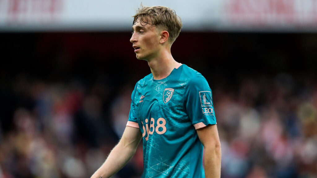 Dean Huijsen of AFC Bournemouth looks on during the Premier League match Arsenal vs Bournemouth at Emirates Stadium, London, United Kingdom, 3rd May 2025

(Photo by Izzy Poles/News Images) in London, United Kingdom on 5/3/2025. (Photo by Izzy Poles/News Images/Sipa USA)
2025.05.03 Londyn
pilka nozna liga angielska
Arsenal Londyn - AFC Bournemouth
Foto News Images/SIPA USA/PressFocus

!!! POLAND ONLY !!!