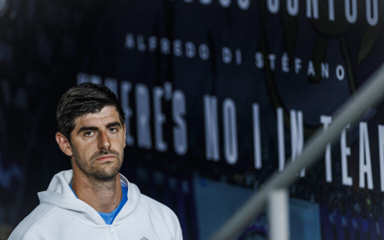 Real Madrid CF vs Celta de Vigo - LaLiga EA Sports - 04/05/2025 Thibaut Courtois of Real Madrid CF in action during the LaLiga EA Sports match between Real Madrid CF and Celta de Vigo at Estadio Santiago Bernabeu on May 04, 2025 in Madrid, Spain. Madrid Spain Copyright: xPGSxPhotoxAgencyx
2025.05.04 Madryt
pilka nozna , liga hiszpanska
Real Madryt - Celta Vigo
Foto IMAGO/PressFocus
!!! POLAND ONLY !!!